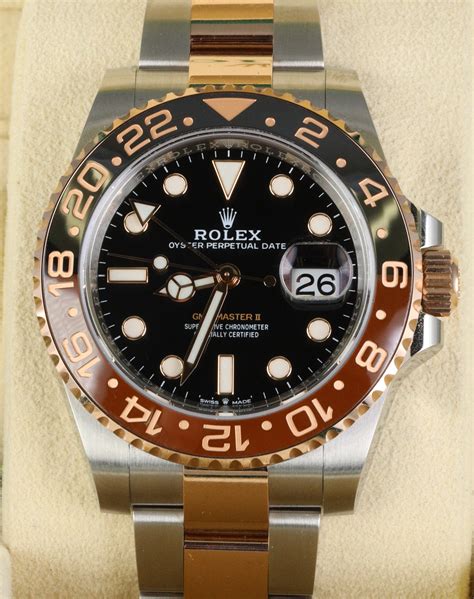 rolex rose gold gmt root beer|rolex gmt master rose gold.